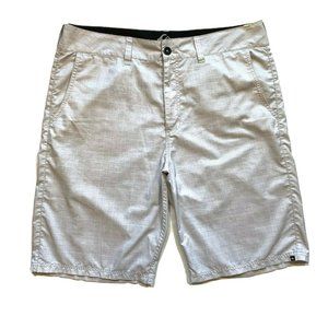 Quicksilver Ambhibian‎ Board Shorts Swim Trunks Mens 36 (37) Plaid Surfing Beach